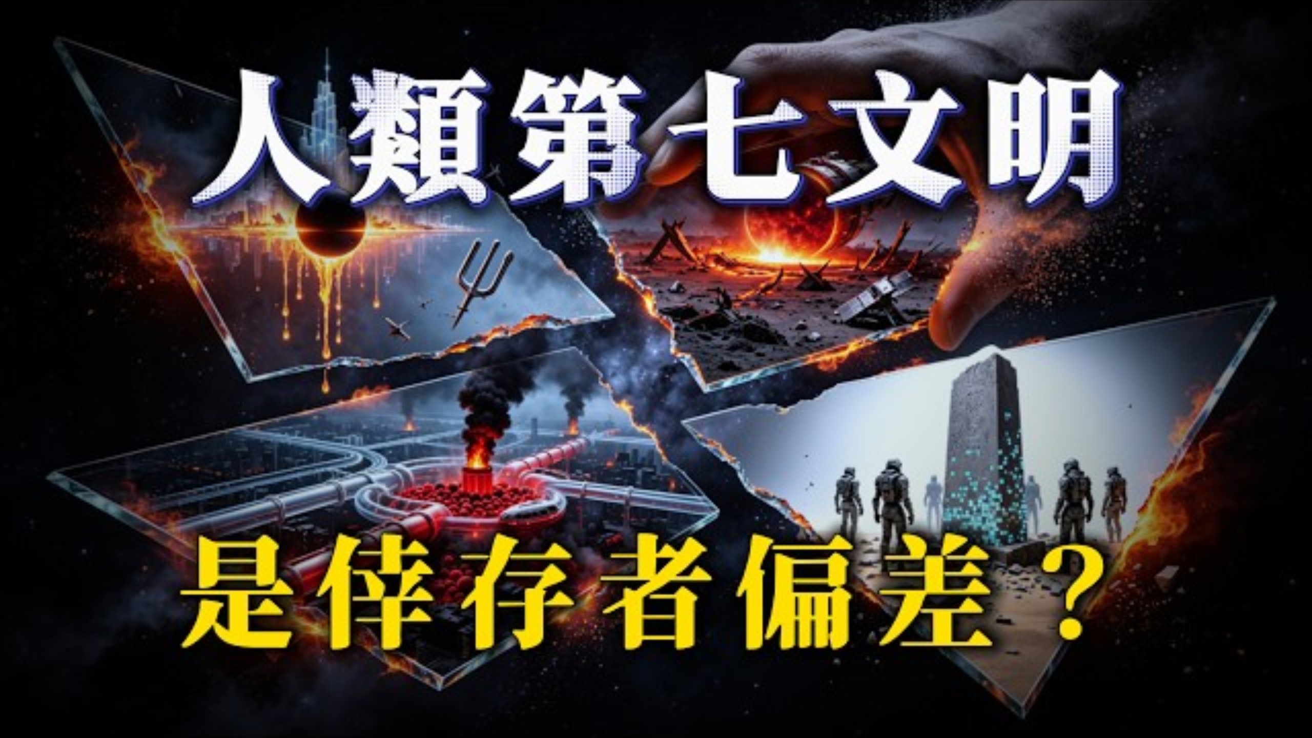 第七文明竟是“倖存者偏差”?前6個超神級文明，全因觸碰同一條宇宙禁忌!4種文明崩潰真相