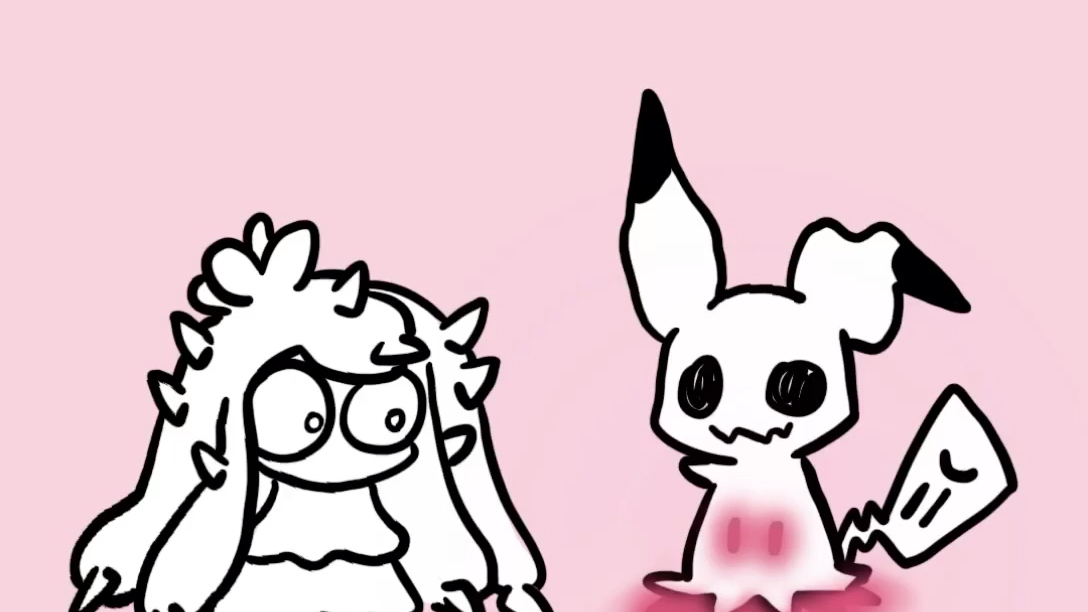 宝可梦同人小动画好坏星和谜拟q谜拟丘蹦迪记