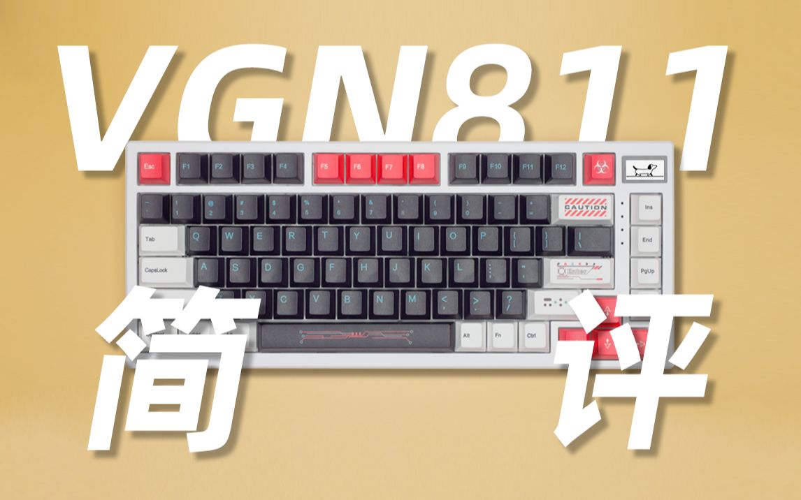 我们自己的键盘做出来啦!游戏动力VGN811/810键盘简评哔哩哔哩bilibili