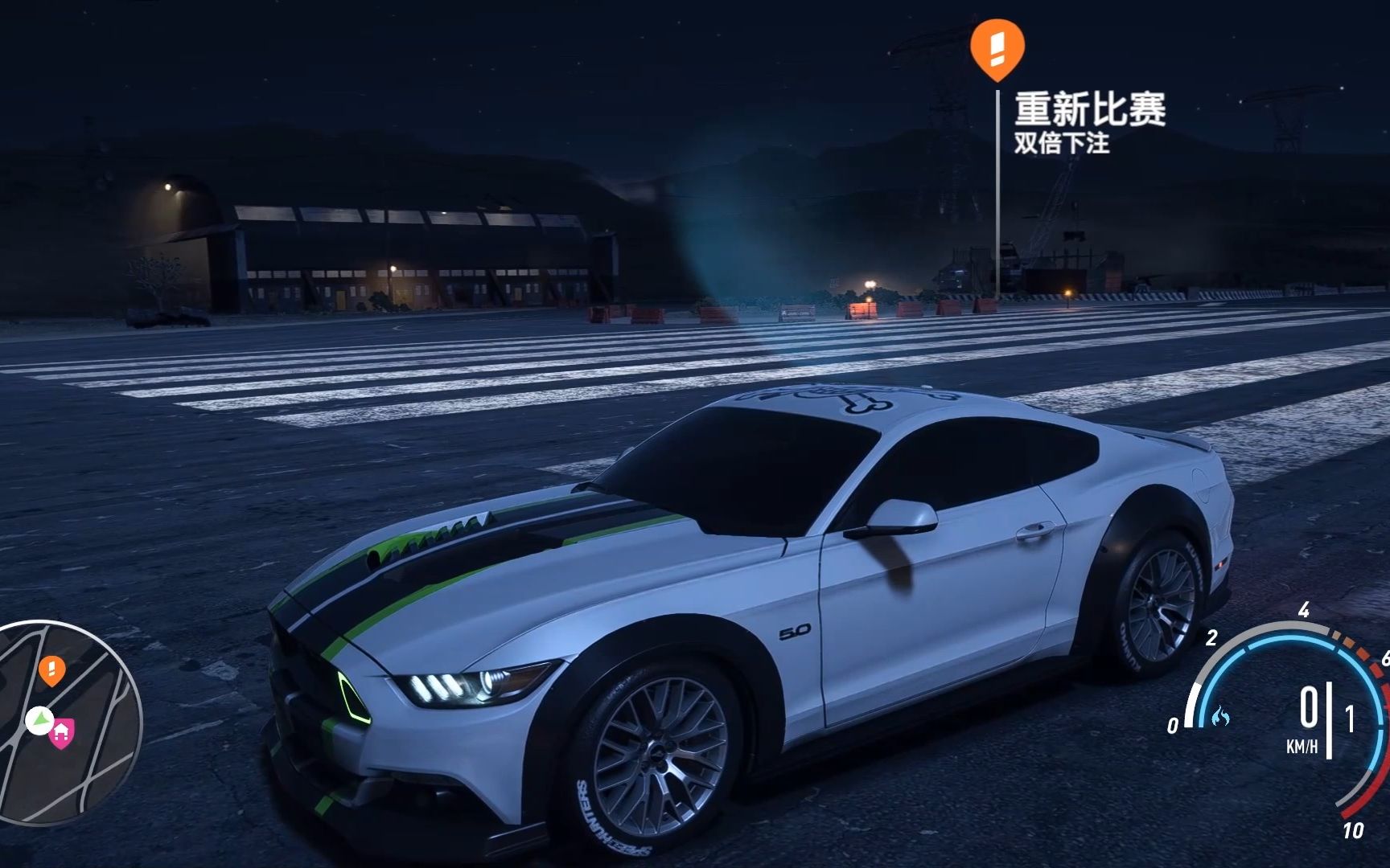 极品飞车20:14公里死亡路段,福特野马命悬一线的大逃亡_哔哩哔哩