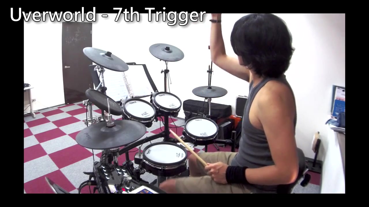 [图]UVERworld- 7 th Trigger (爵士鼓 drum cover) 【叩いてみた】