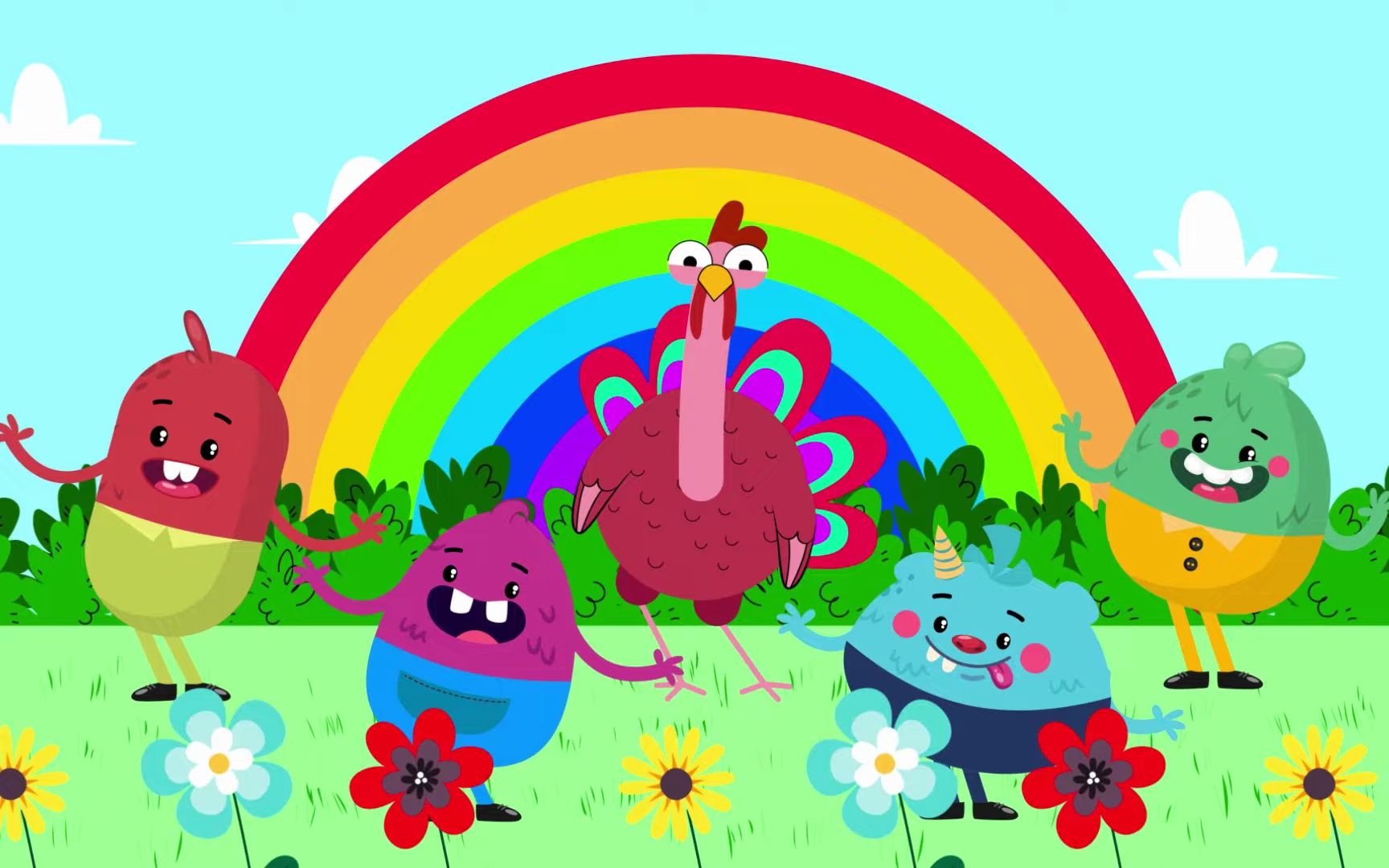 Kiboomers Preschool Songs 学前英语儿歌系列 Turkey Song 火鸡之歌哔哩哔哩bilibili