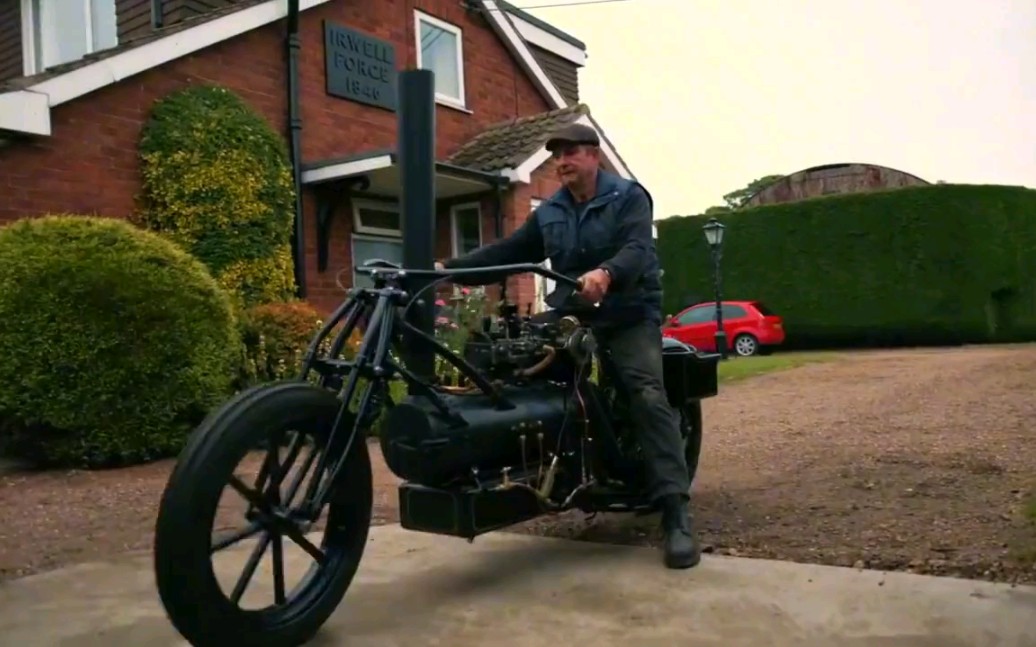 1920年蒸汽机摩托车