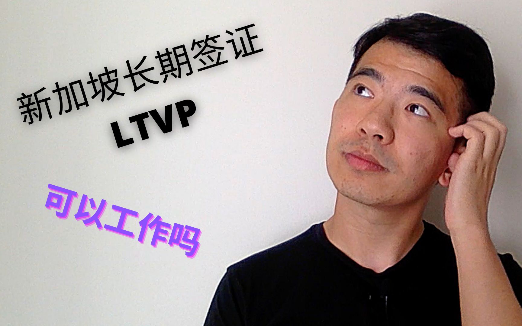 哪些人能申请新加坡长期签证LTVP?LTVP有工作权限吗?哔哩哔哩bilibili