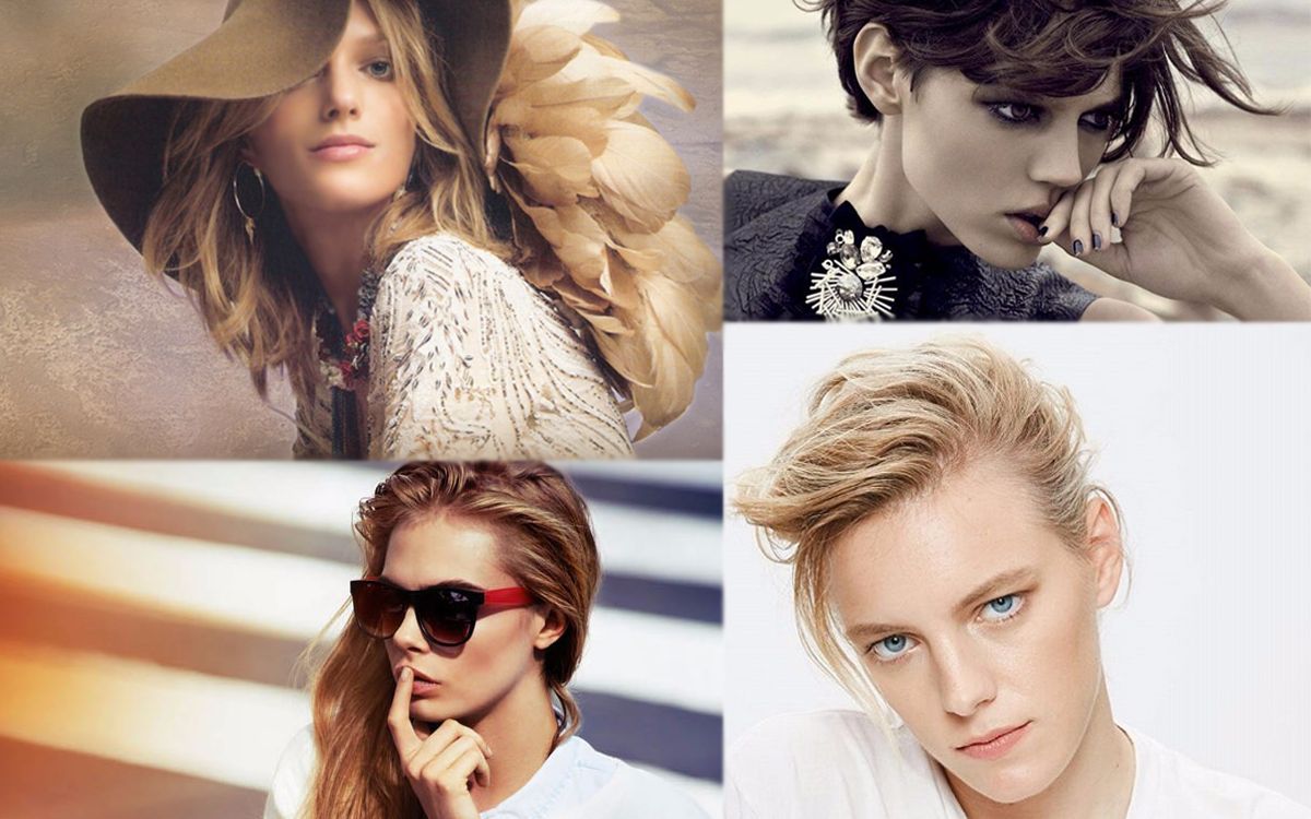 【欧美女模】anja&cara&freja&erika混剪///直的掰弯,弯的掰断系列