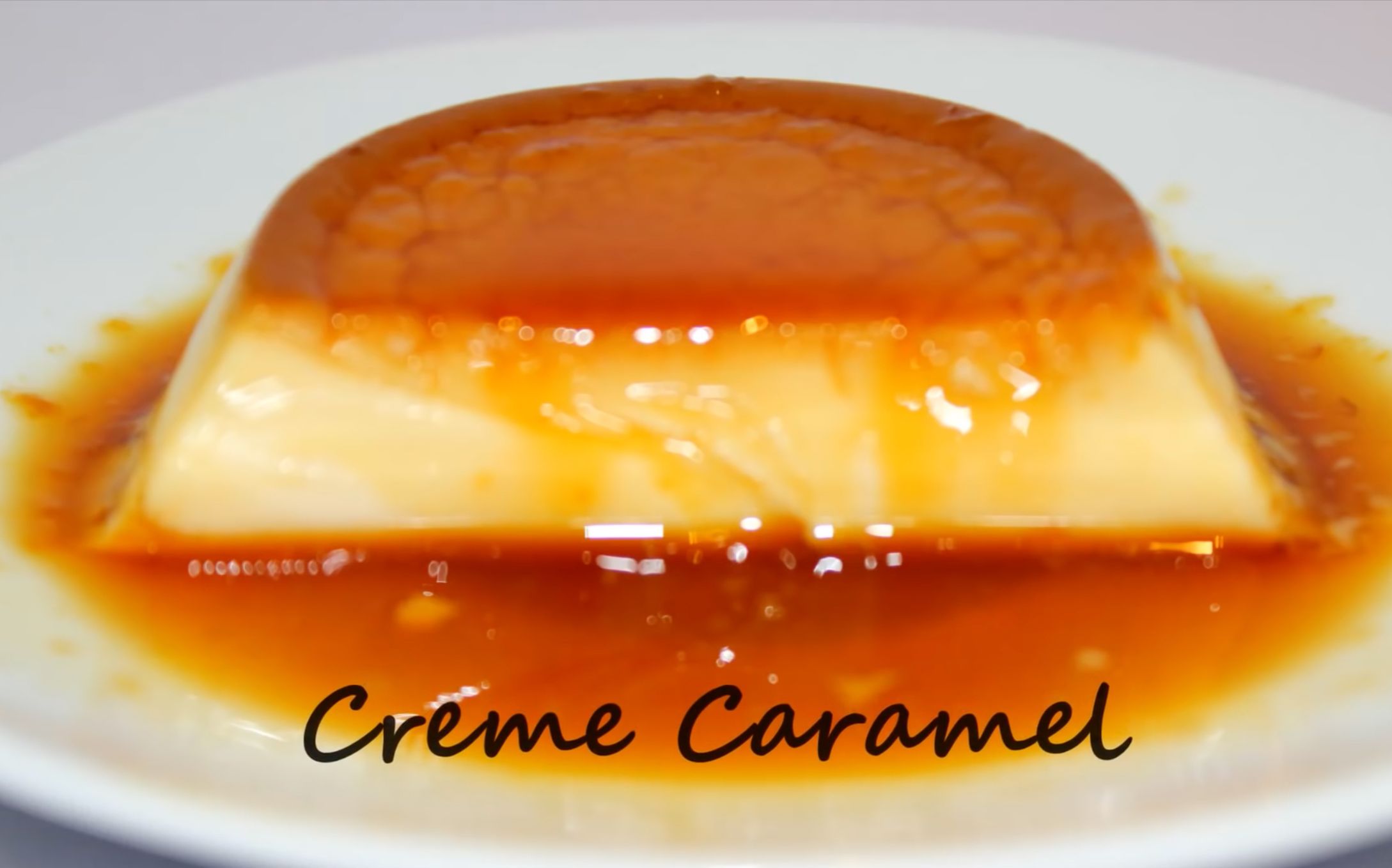 【料理科学】【布丁系列003】creme caramel (flan)