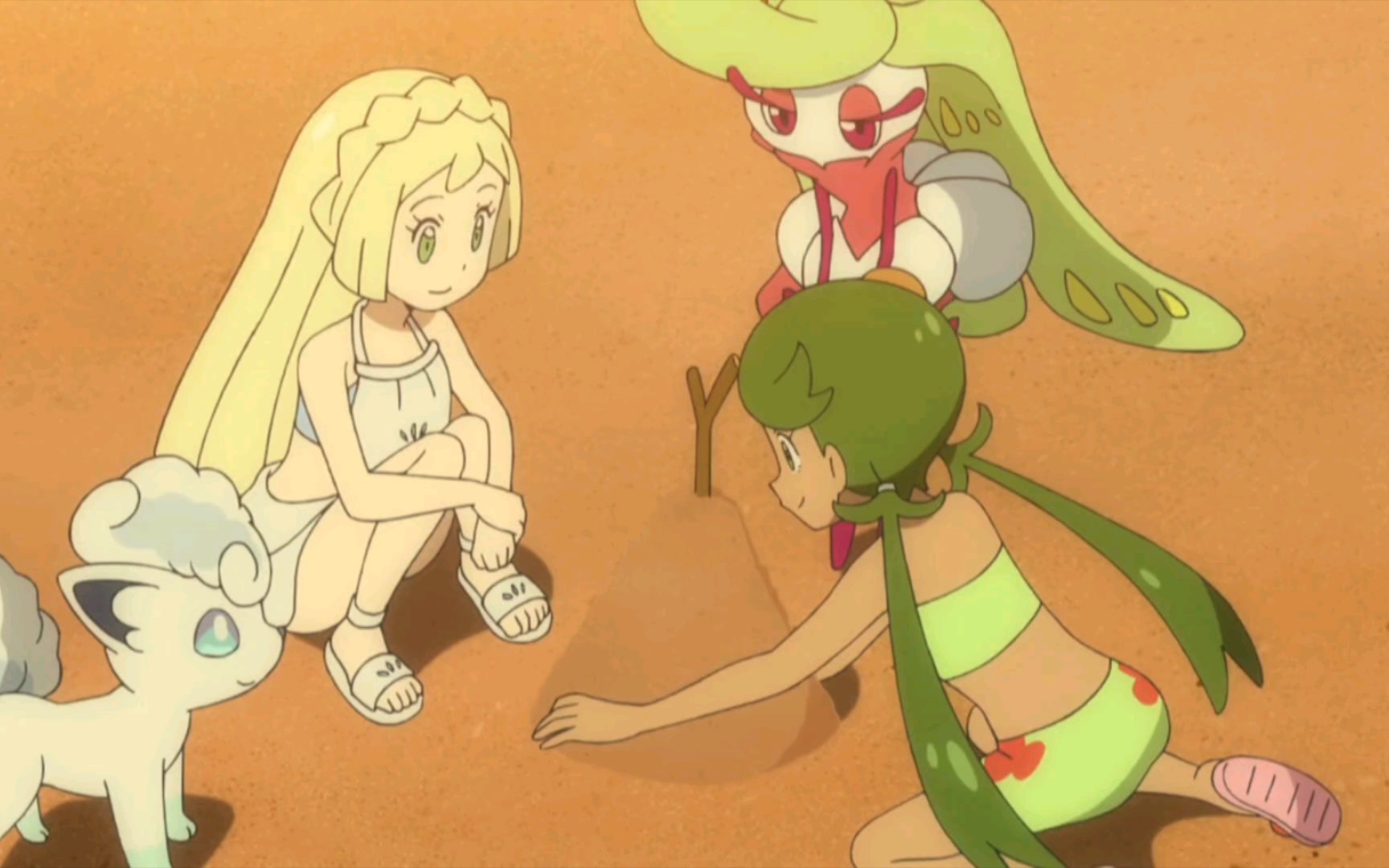 玛奥和莉莉艾玩的这个游戏我小时候也玩过102话6