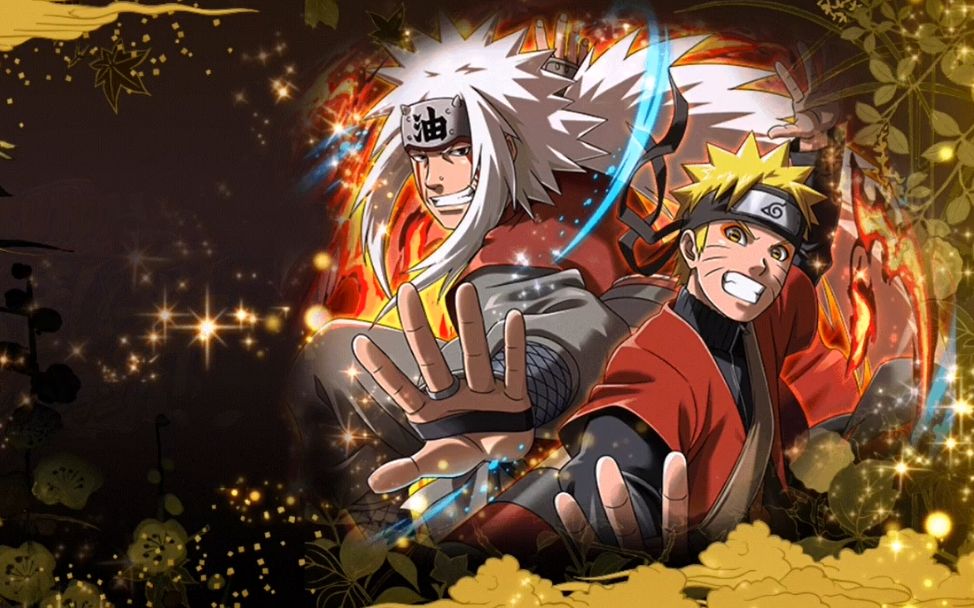 火影忍者疾风乱舞自来也鸣人忍阵抽卡技能展示