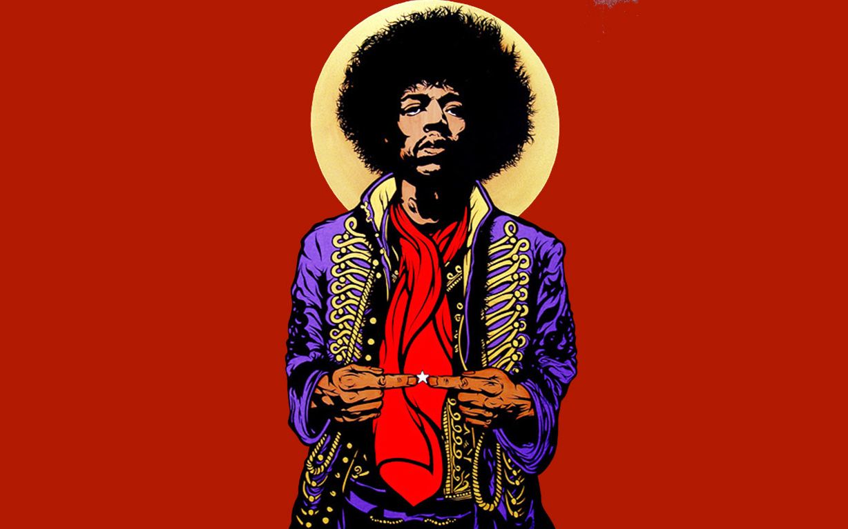 吉他教程吉他之神jimihendrix吉米亨德里克斯riffsolo合辑