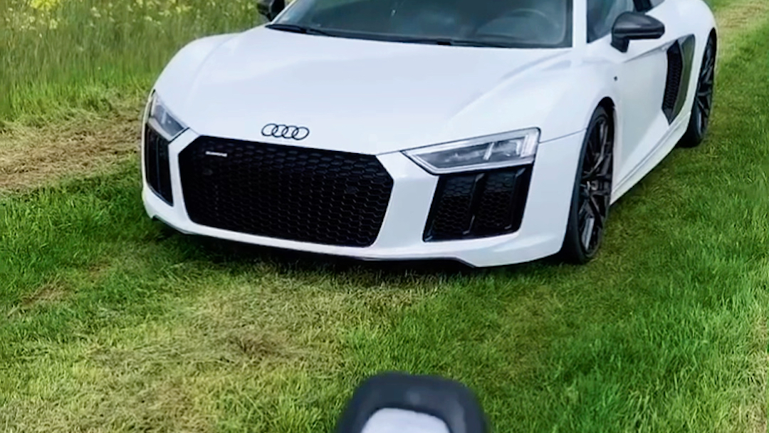 奥迪r8 bba唯一优雅超跑