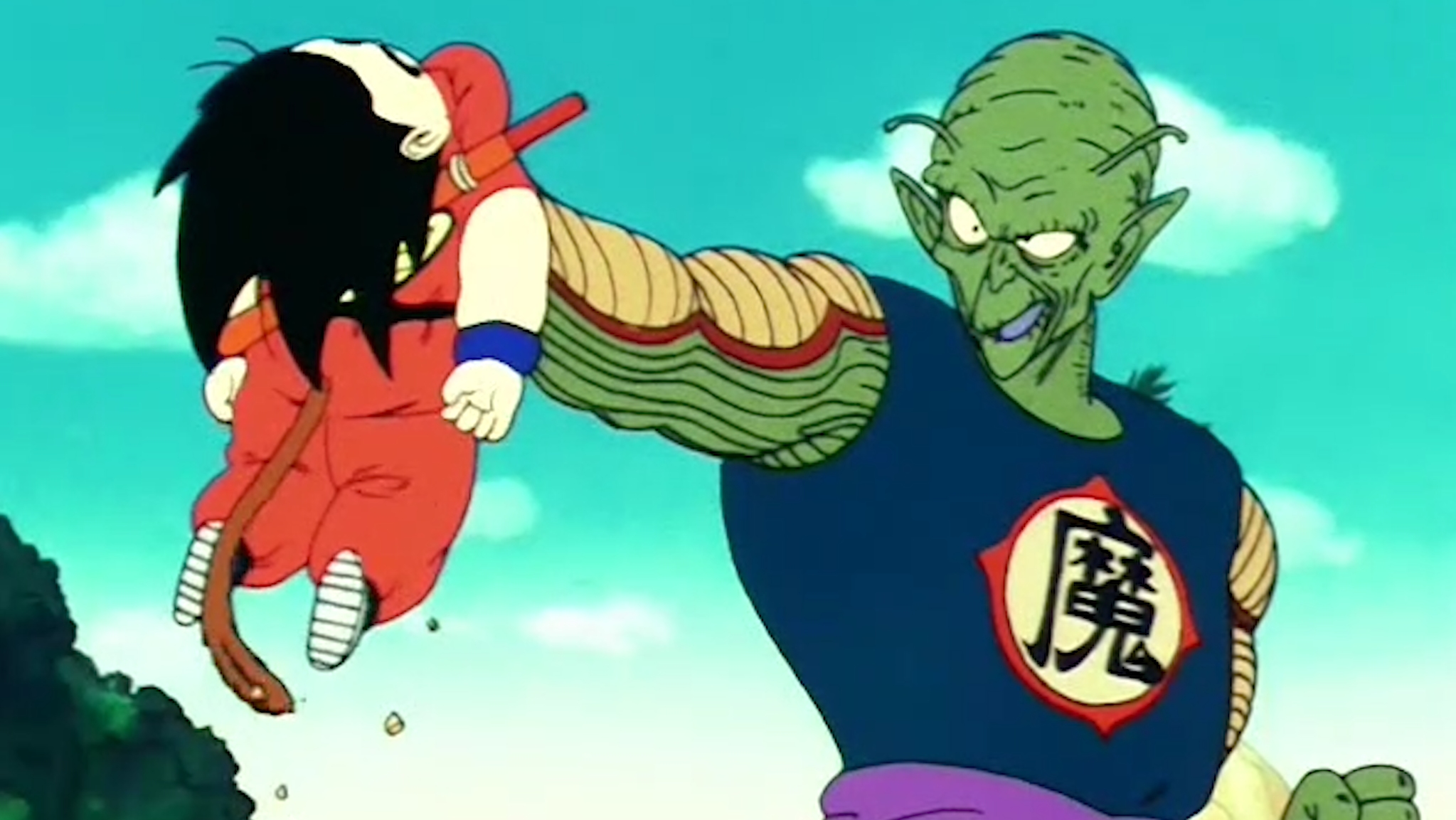 龙珠:悟空被比克大魔王轻松打败