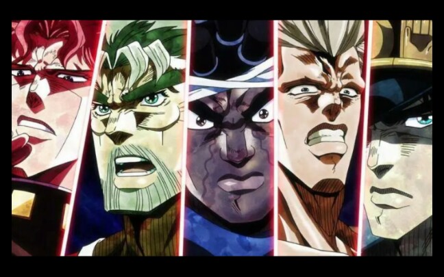 73【jojo/混剪/燃向】荣耀永远属于星尘十字军!73