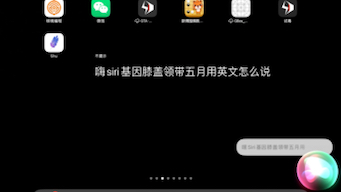 嗨Siri基因膝盖领带五月用英文怎么说哔哩哔哩bilibili