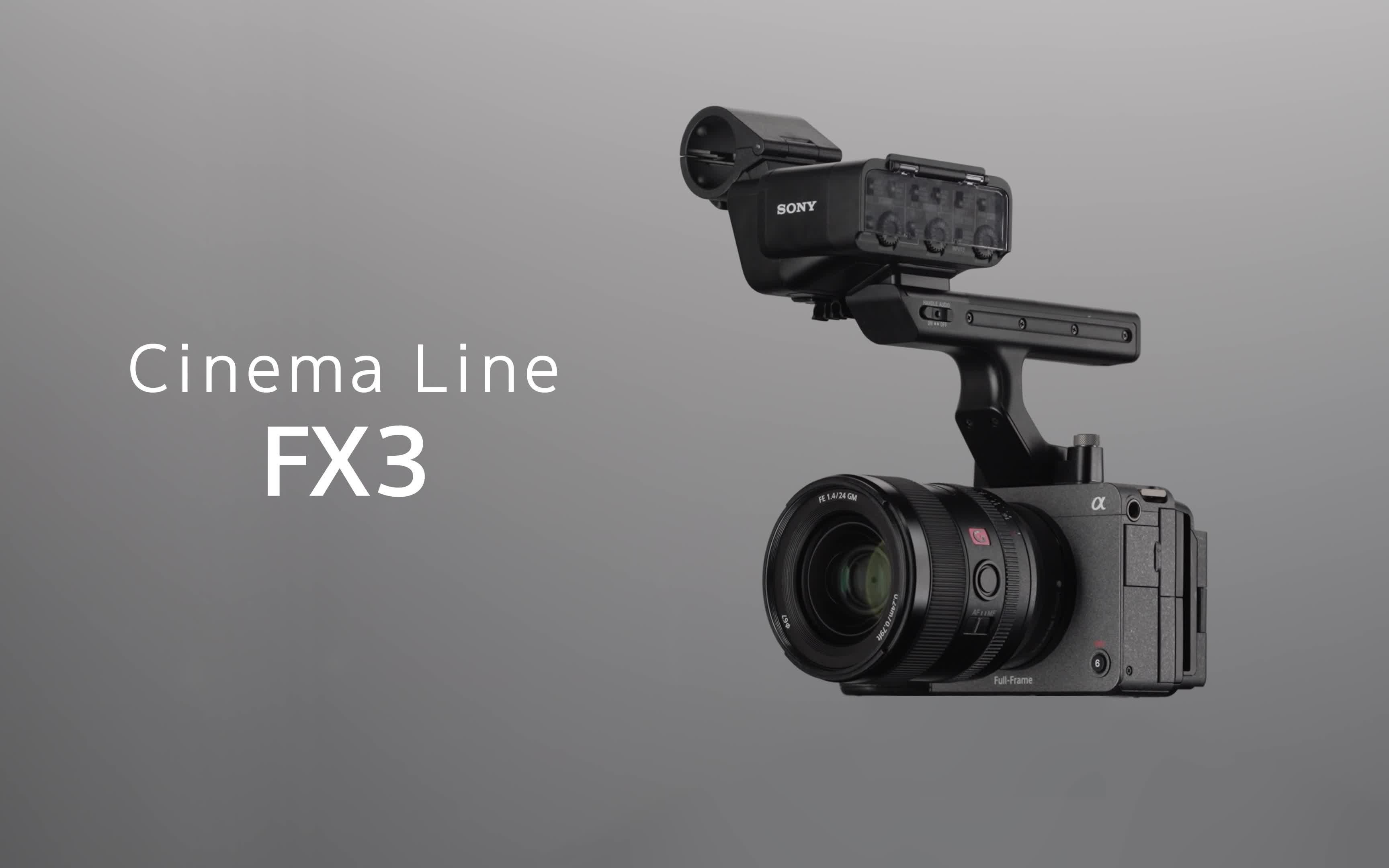 《盒饭来了》直播回放|索尼全画幅摄影机fx3发布(4k国际版)