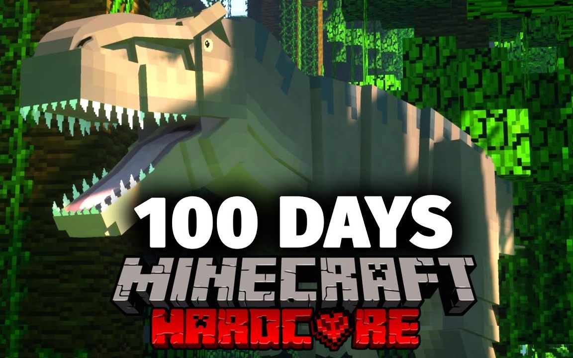 [图]【ForgeLabs】我的世界|侏罗纪公园硬核生存Survived 100 Days Hardcore Minecraft in Jurassic Park