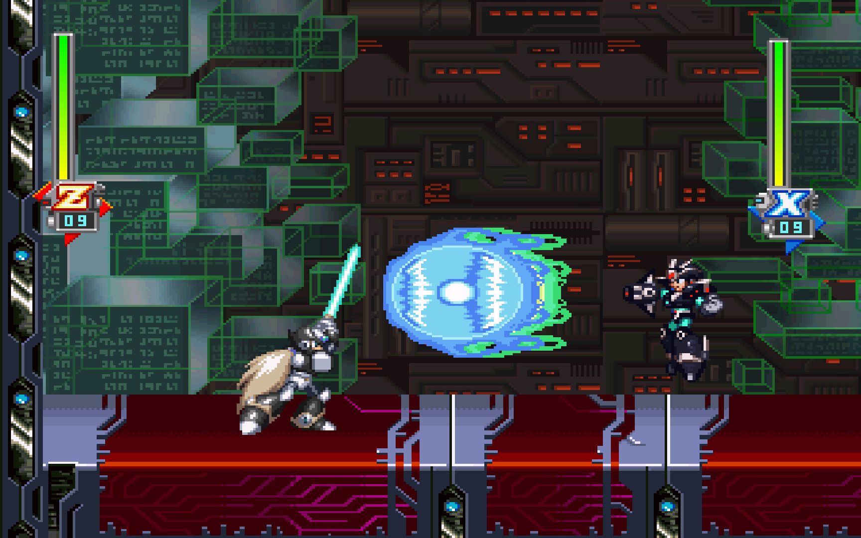 洛克人x6黑zero100%收集