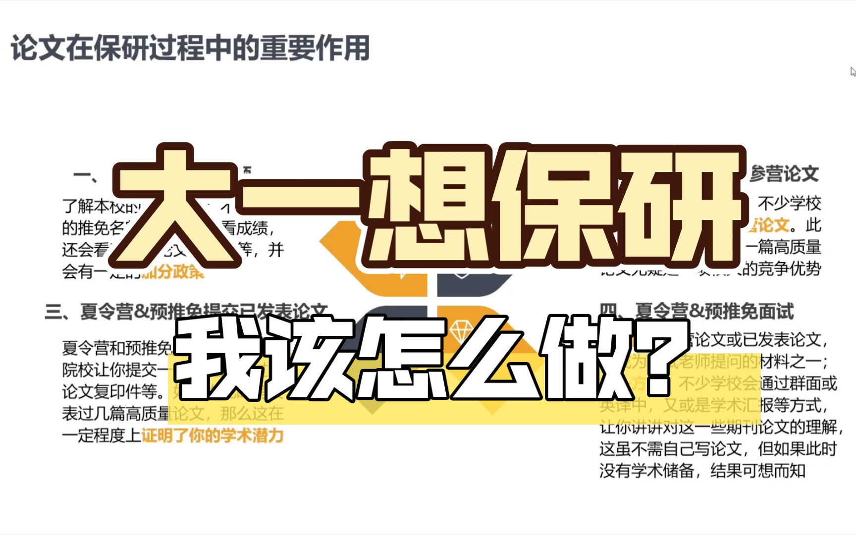 最全保研规划|第三期|从大一到大四想要保研☞努力的方向是什么?不同阶段该如何规划?|科研论文篇|真诚经验分享哔哩哔哩bilibili