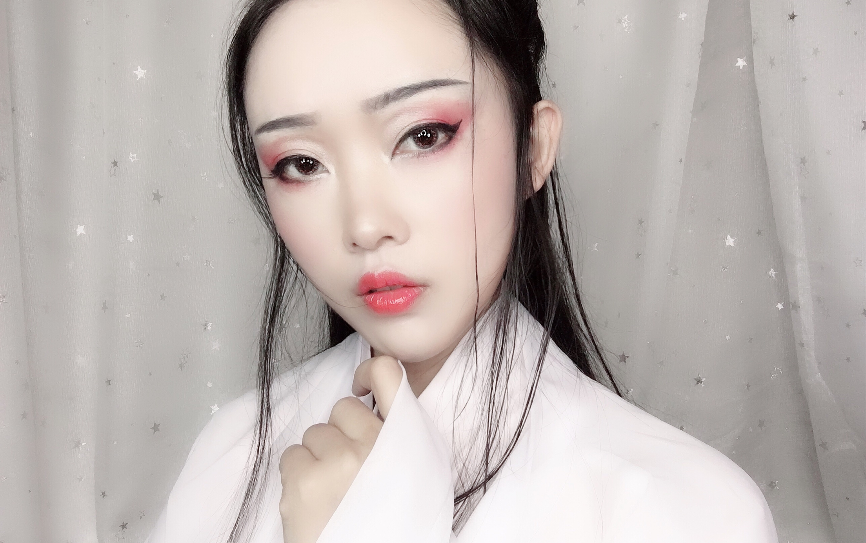 【油小若】白蛇缘起,小白妆容_哔哩哔哩 (゜-゜)つロ 干杯~-bilibili