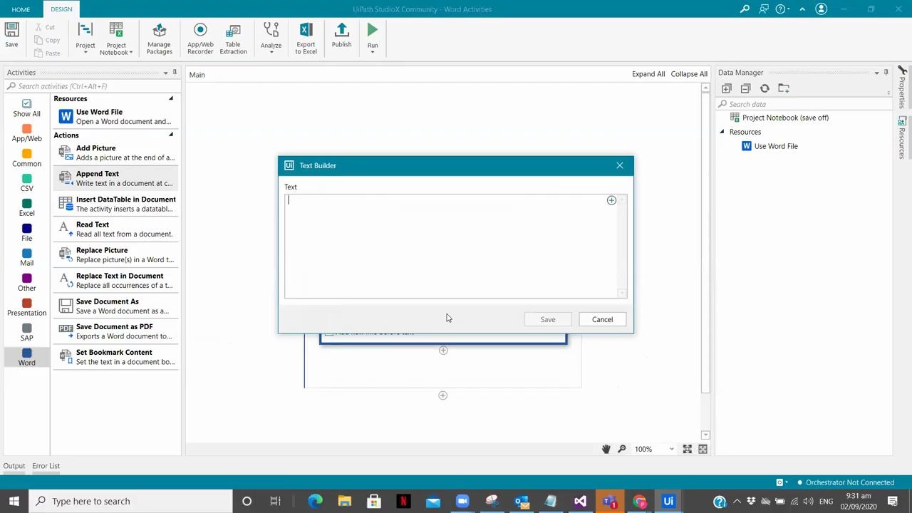 【RPA之家rpazj.com培训教程7】使用UiPath StudioXu 2在Word文档中编写文本和添加图片哔哩哔哩bilibili