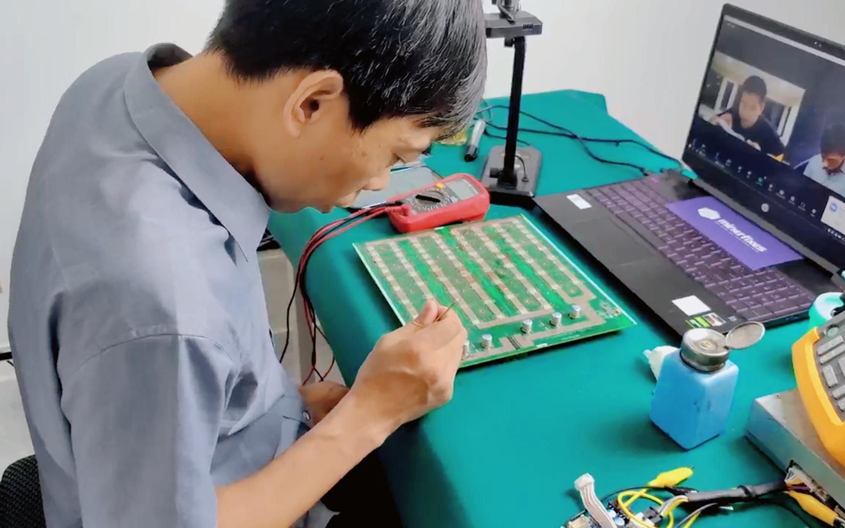 算力板维修教学,蚂蚁,神马维修竟如此简单?