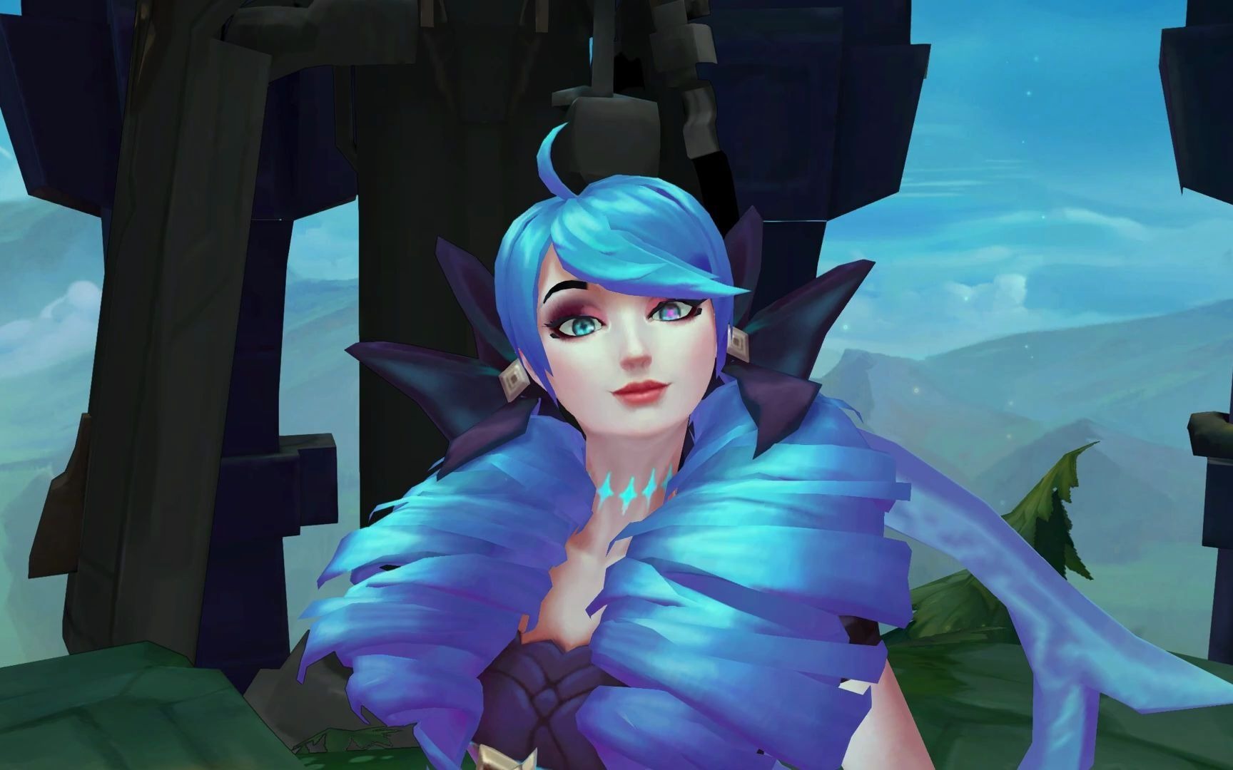 格温模型正脸与模型回城预览