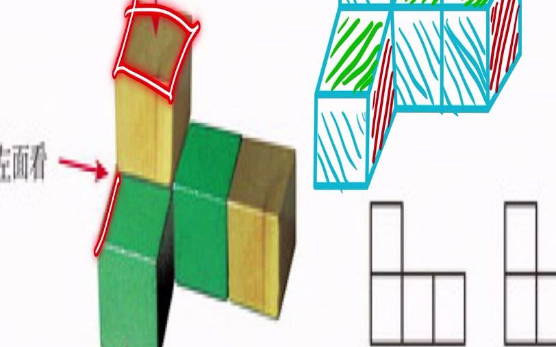 [图]北师大初一数学上册 第一单元丰富的图形世界第四节从三个方向看物体的形状 第一课时