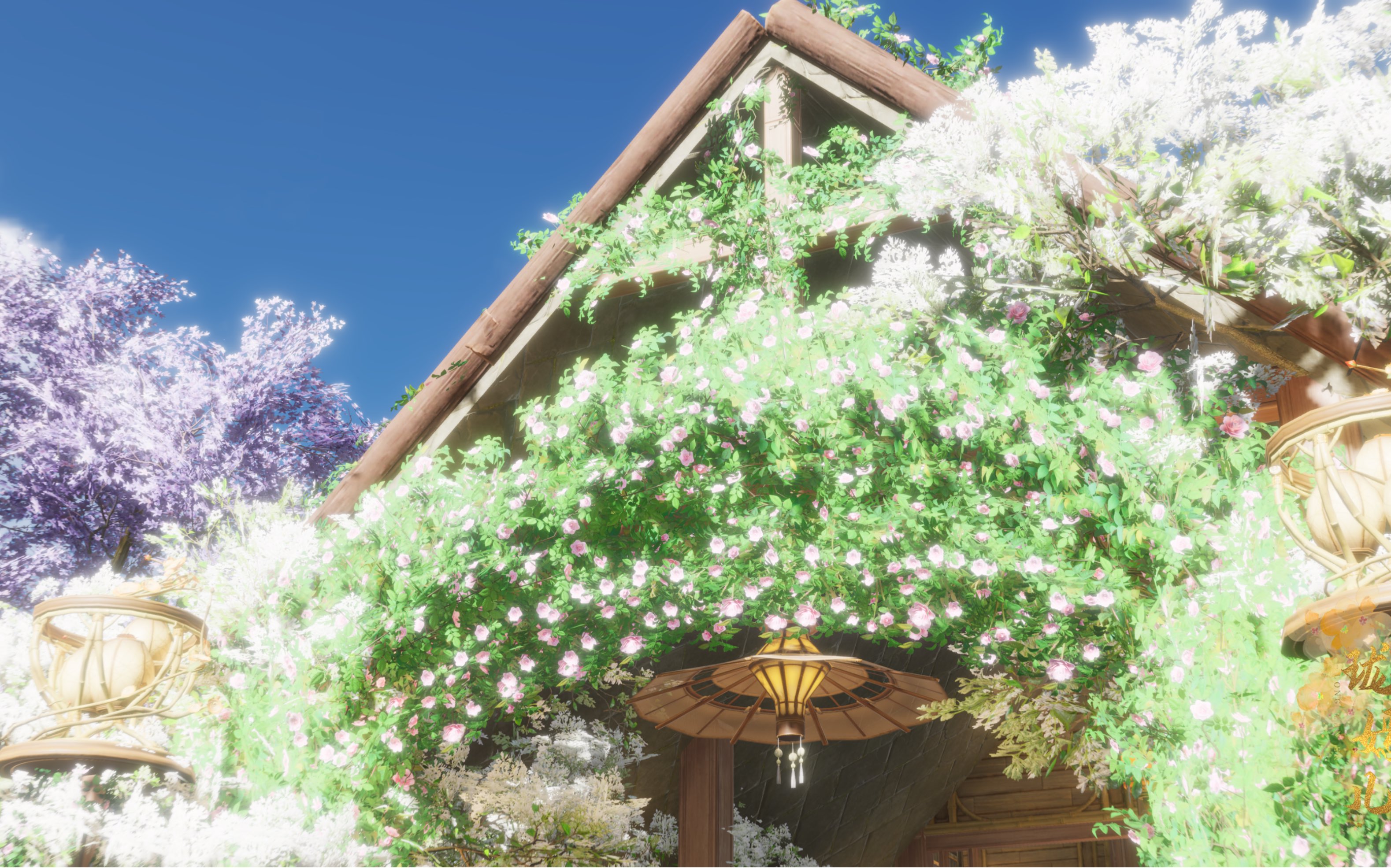 4k通用剑网三家园蓝图【秘密花园】_哔哩哔哩_bilibili