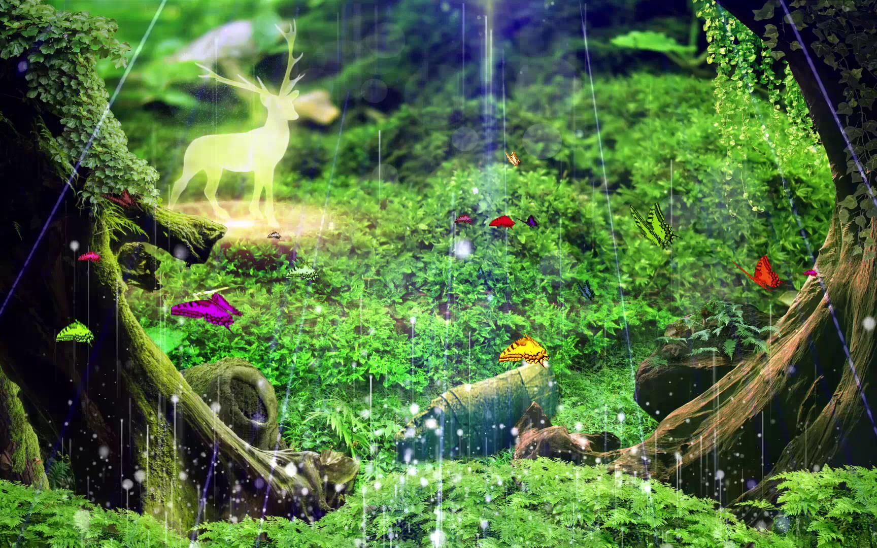 《枕边童话》舞蹈节目背景儿童节舞台演出晚会动态卡通led大屏幕高清