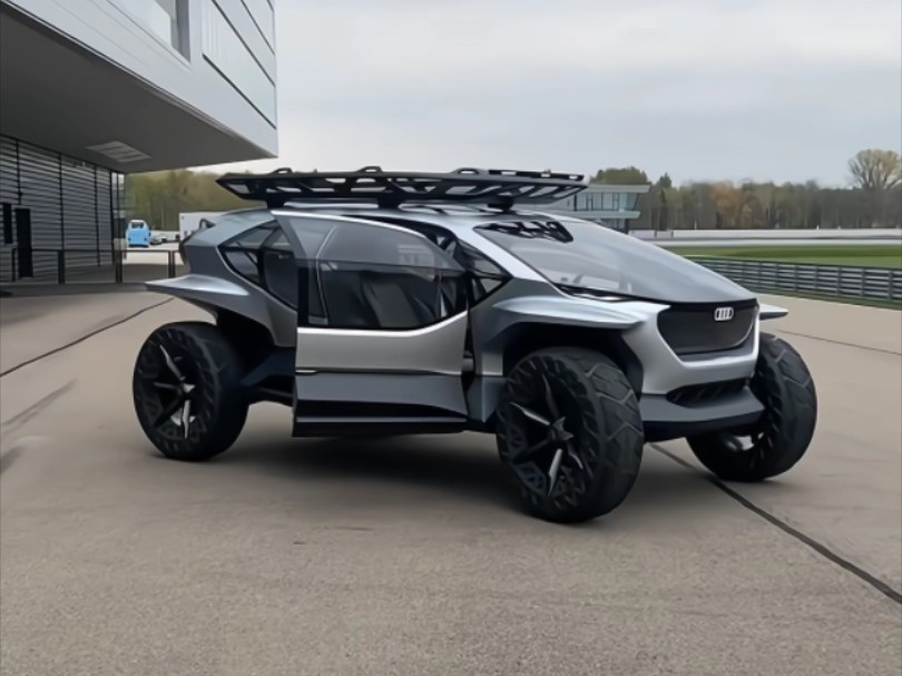 奥迪推出携带无人机群的ai越野suv