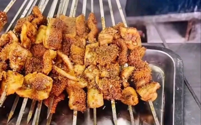 【新疆美食】你听说过新疆烤牛肚吗,方法教程一步学会