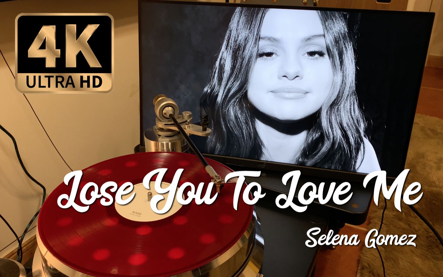 【4K唱片试听】Selena Gomez “Lose You To Love Me” 黑胶唱片欣赏(中英文歌词)哔哩哔哩bilibili