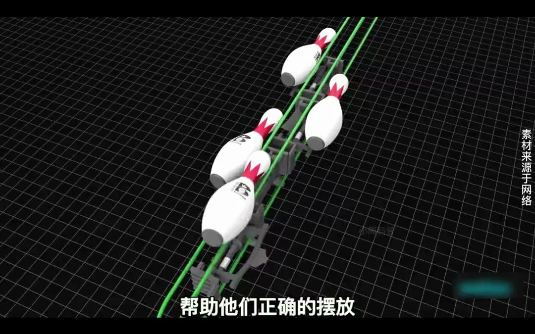 你知道保龄球是怎样摆放的吗?看完你会大吃一惊哔哩哔哩bilibili