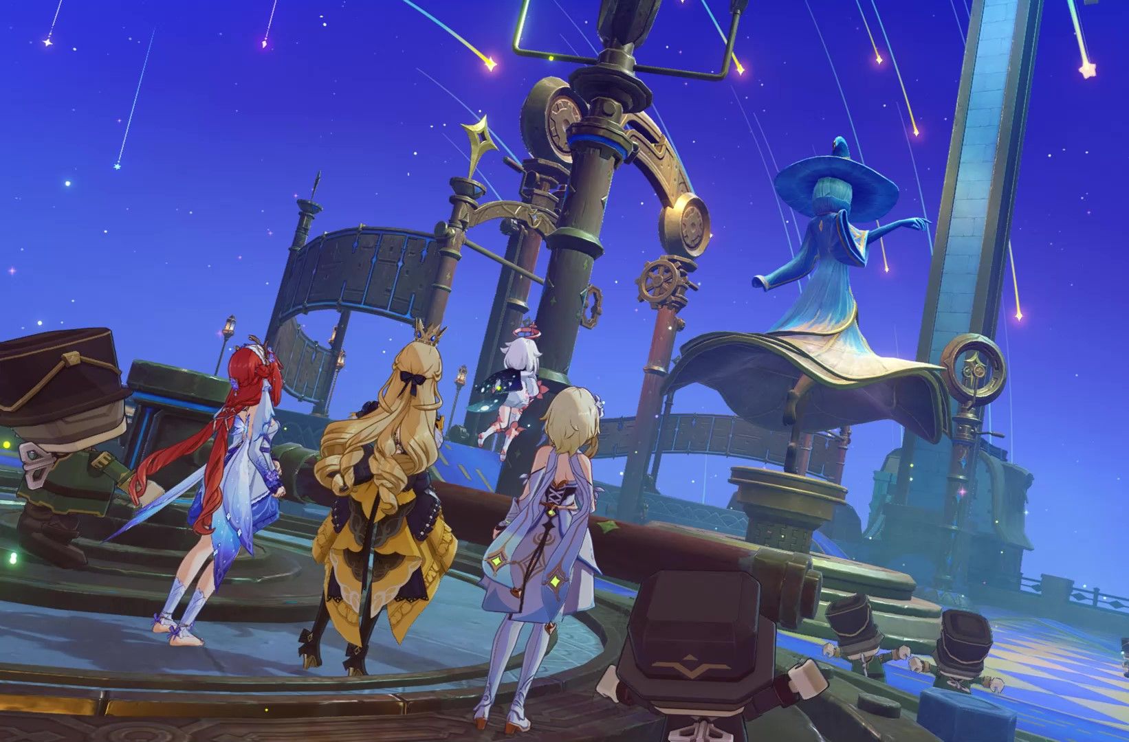 原神4.8希穆兰卡主线剧情2,他们行过星空,转动齿轮连接星空