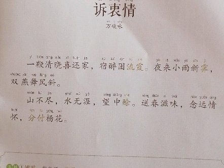毛《诉衷情》完整版