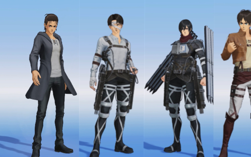 《荒野行动》x《进击的巨人》第七弹,联动皮肤一览