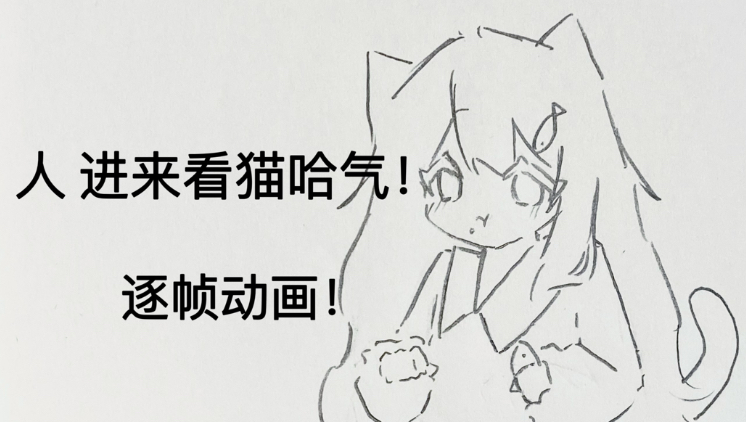 人！进来逗猫！【逐帧】