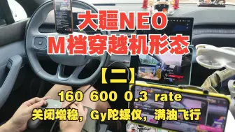 Download Video: 大疆neo穿越机形态，关闭增稳，满油续航，Gy陀螺仪增稳