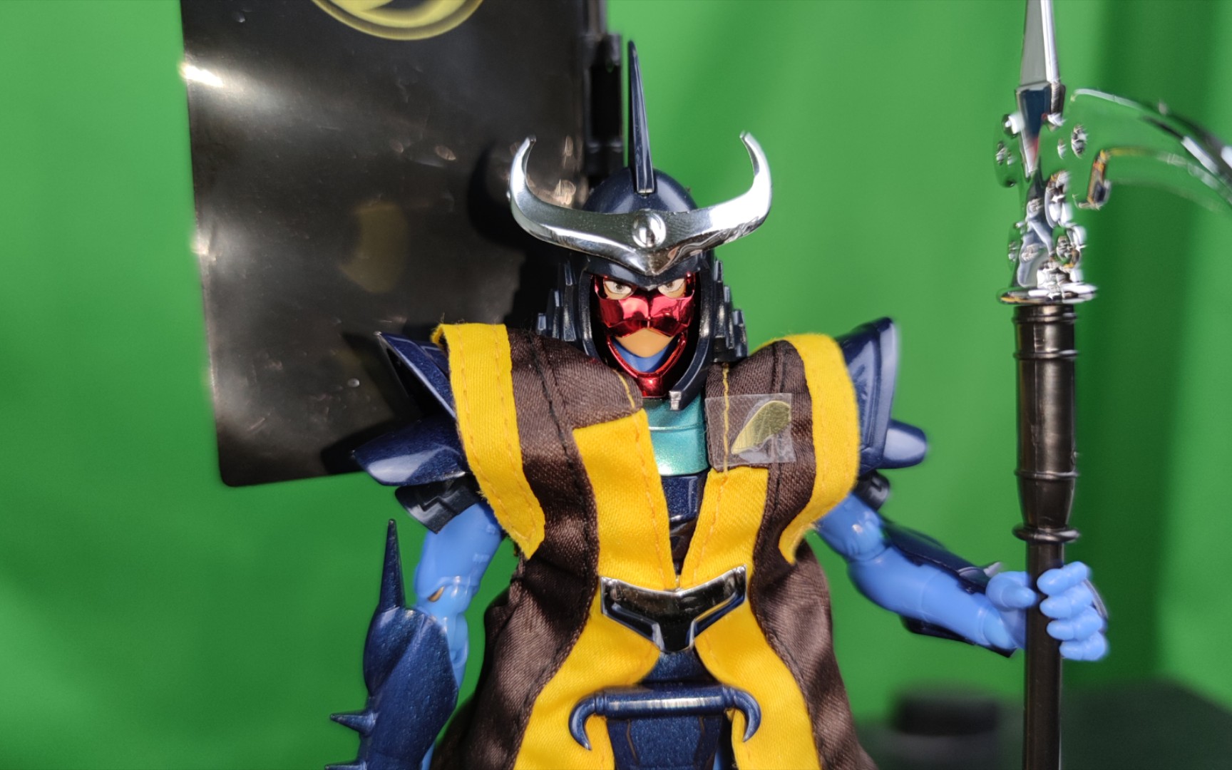 补发:鬼魔将朱天童子 肩甲 如何装