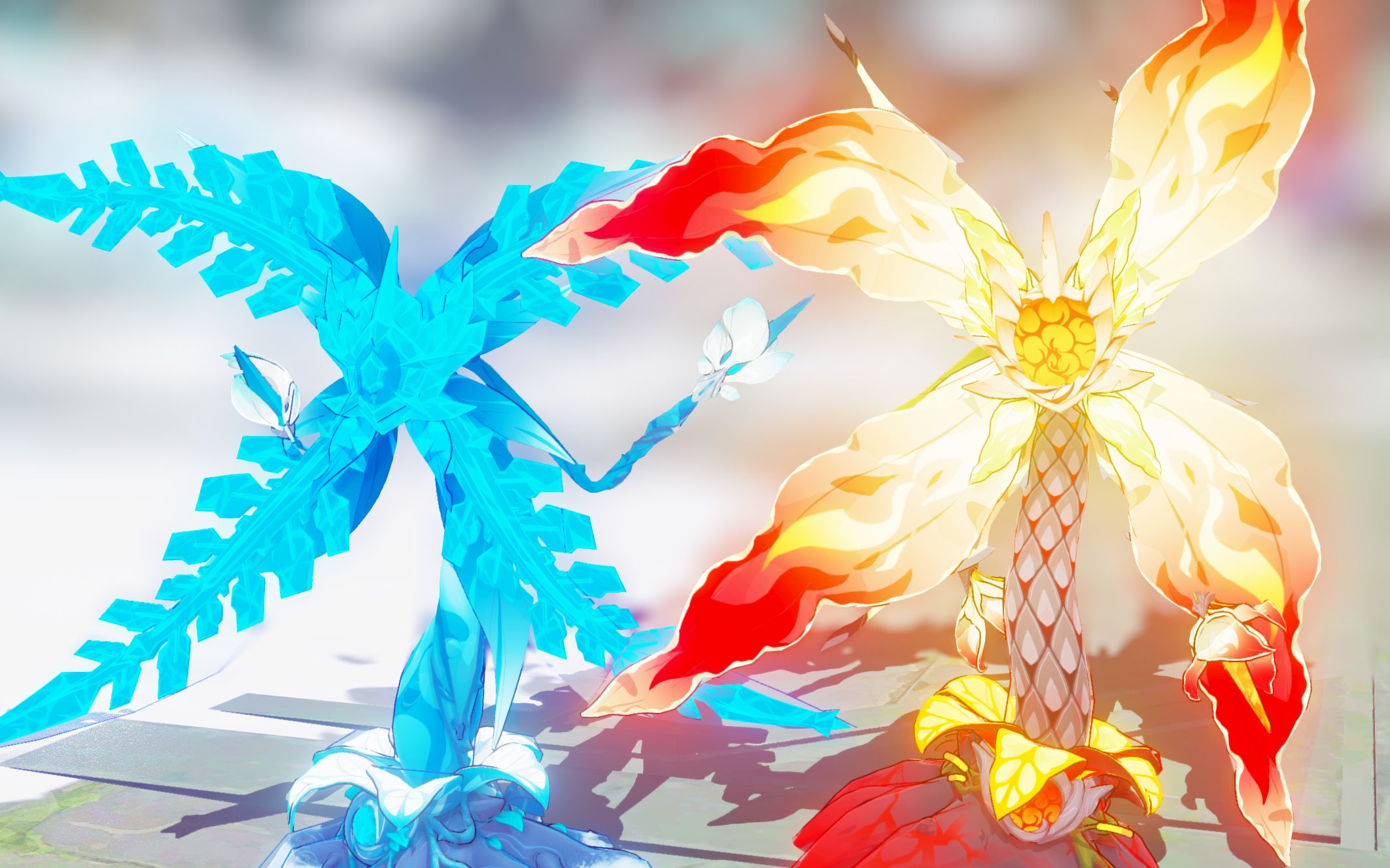 活动作品爆炎树06急冻树01融化