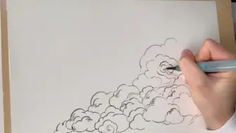 不会画云？看这里！