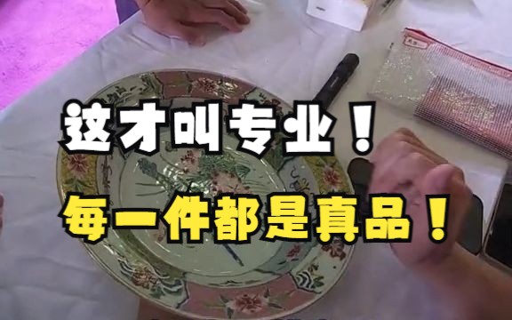 国宝帮看了都嫉妒,大哥连拿七件瓷器全是真品!哔哩哔哩bilibili