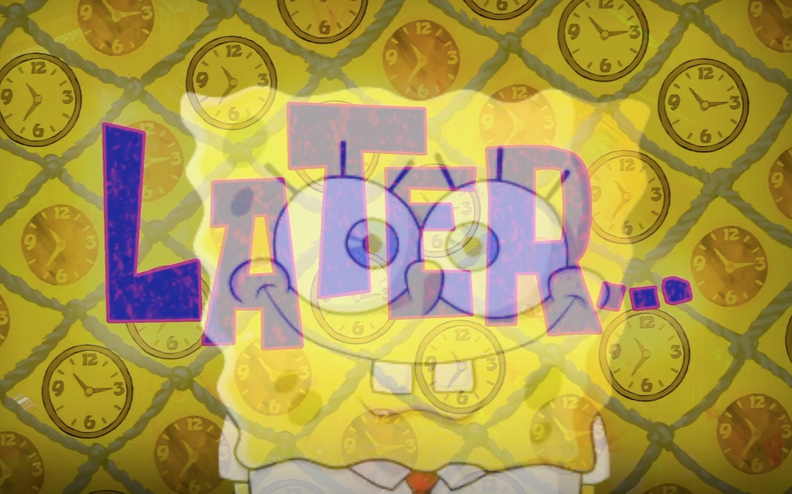 「素材」海绵宝宝转场