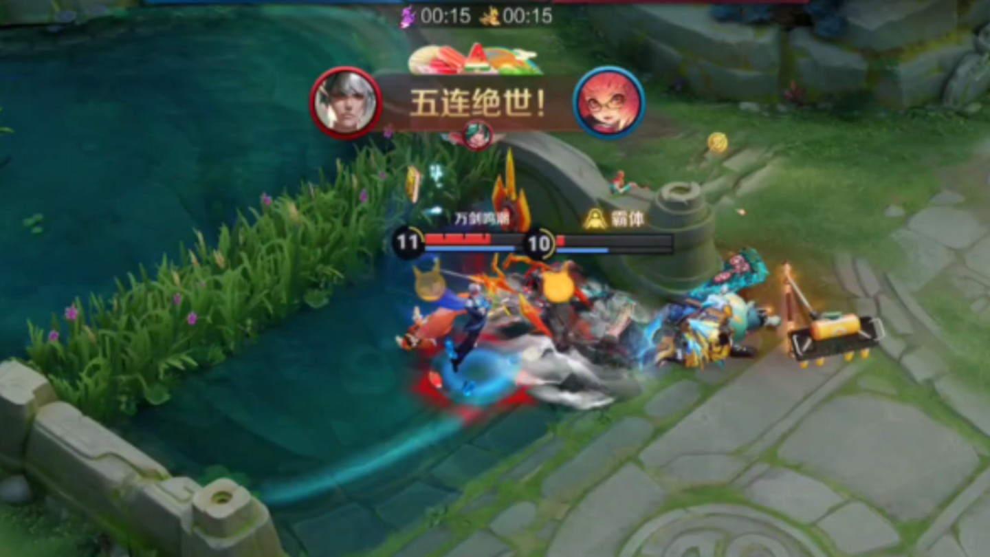 王者荣耀嬴政五杀,逆风要冷静!