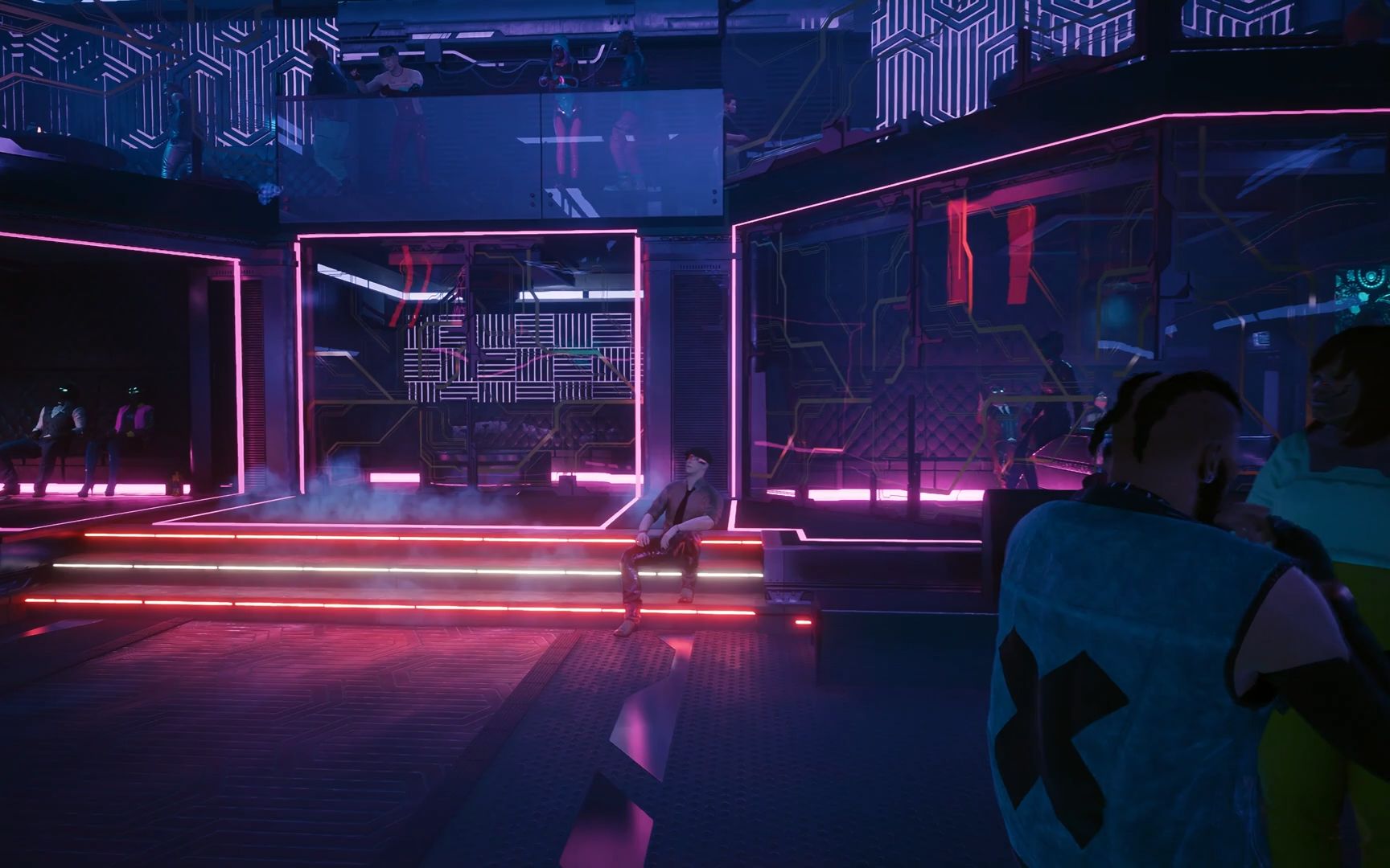 cyberpunk 2077 bar & club tour 4k ultra max graphics - ray
