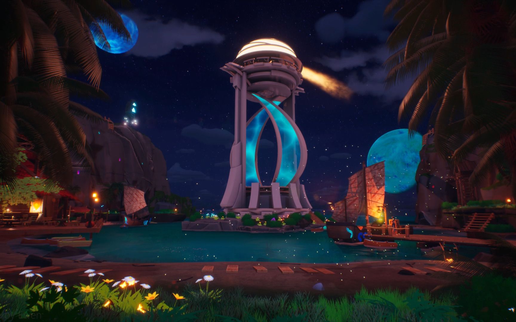 ue5(虚幻引擎5)制作 风格化小场景