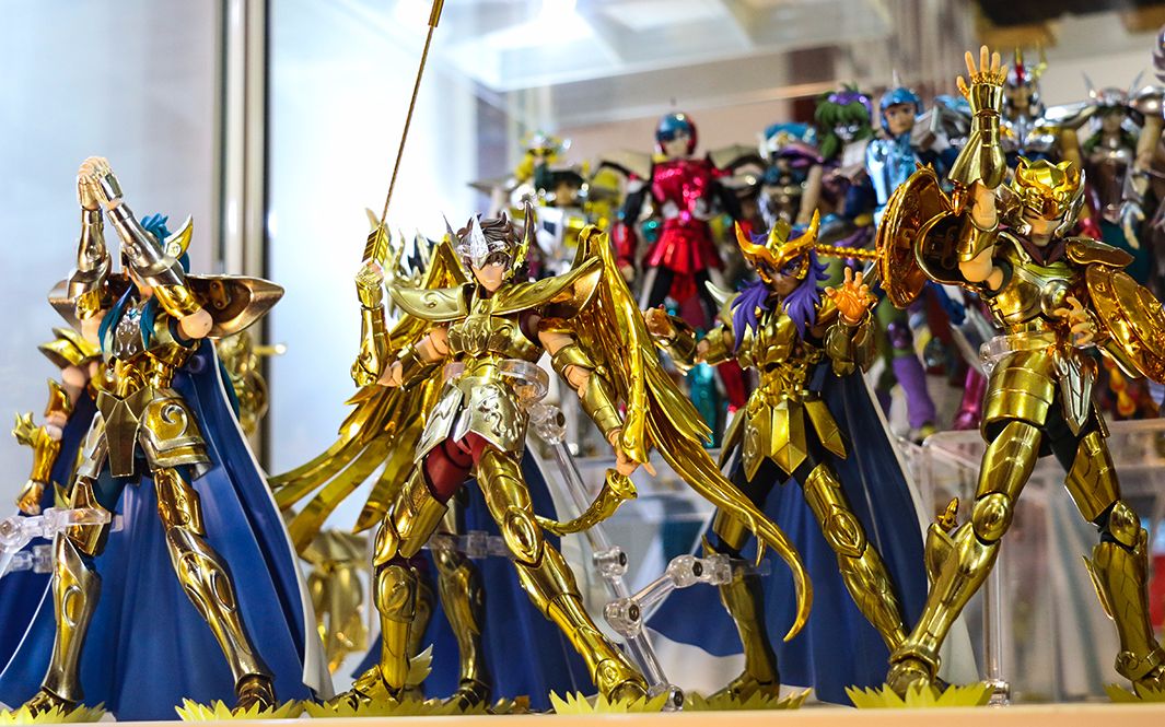 超燃!这么多圣斗士手办!家里有矿啊!