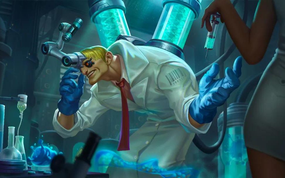 【新皮肤爆料】张角·生化博士_哔哩哔哩 (゜-゜)つロ 干杯~-bilibili