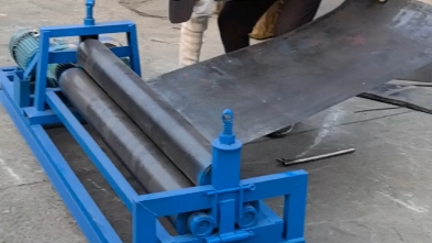 电动小型卷板机