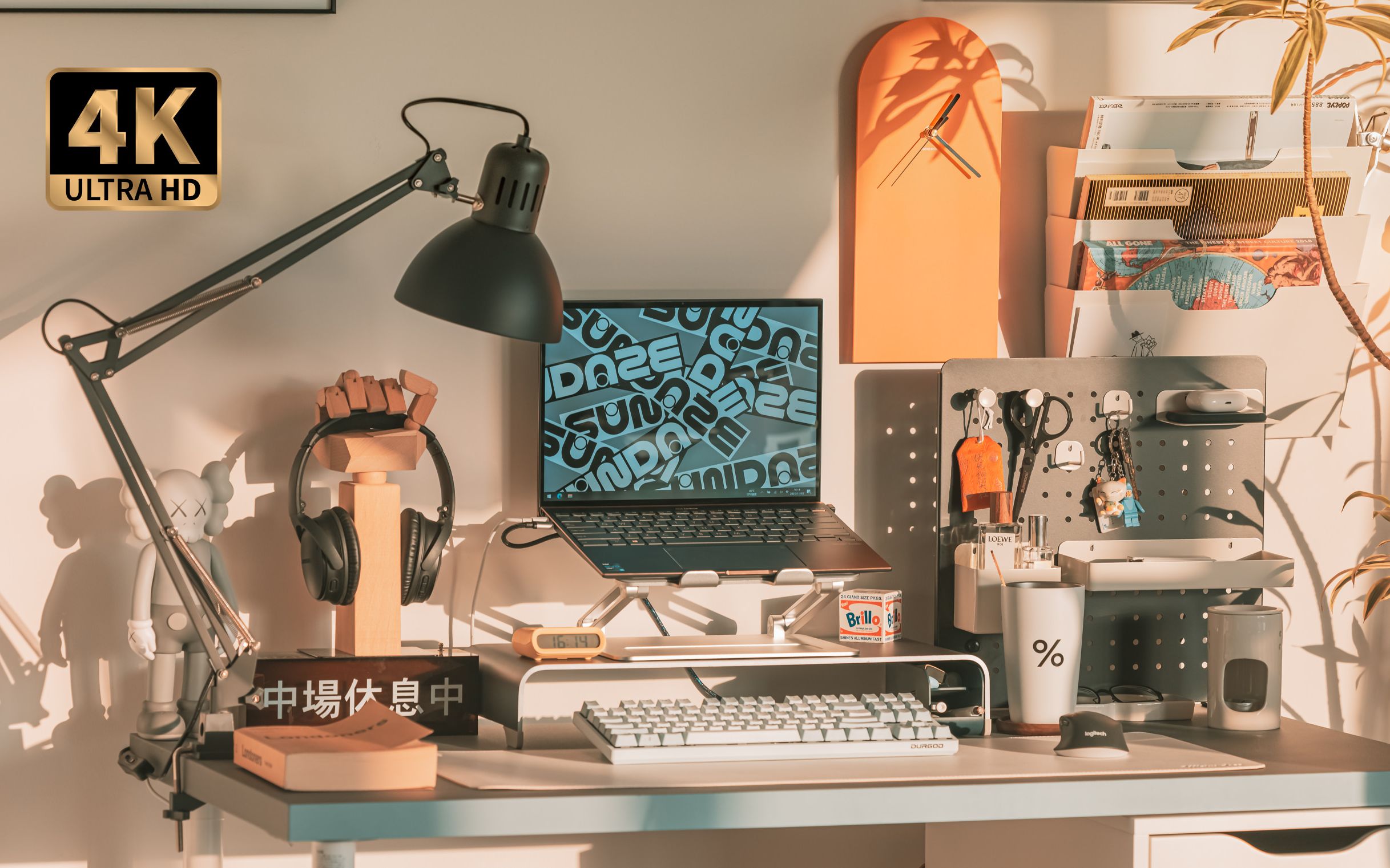 克里奥桌搭成年人的桌面美学不做选择小桌面和笔记本两个都要