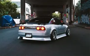 日产240林间狂飙 头文字d中健二前辈的s13 180sx的北美版 哔哩哔哩 つロ干杯 Bilibili